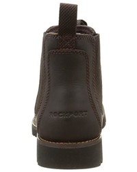 Bottes marron foncé Rockport