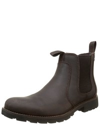 Bottes marron foncé Rockport