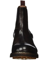 Bottes marron foncé Silvano Sassetti