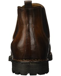 Bottes marron foncé Silvano Sassetti