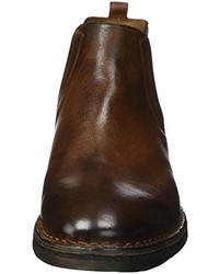 Bottes marron foncé Silvano Sassetti