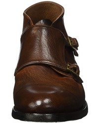 Bottes marron foncé Silvano Sassetti