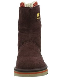 Bottes marron foncé Sorel