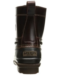 Bottes marron foncé Sperry Top-Sider