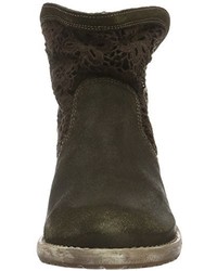 Bottes marron foncé Stockerpoint