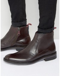 Bottes marron foncé Ted Baker