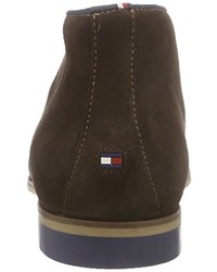 Bottes marron foncé Tommy Hilfiger