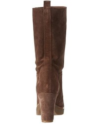 Bottes marron foncé Unisa