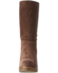 Bottes marron foncé Unisa