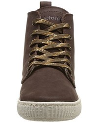 Bottes marron foncé Victoria