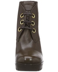 Bottes marron foncé Virus