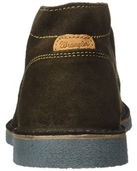 Bottes marron foncé Wrangler