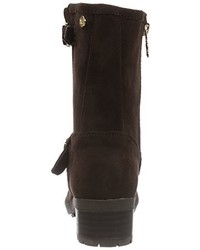 Bottes marron foncé XTI