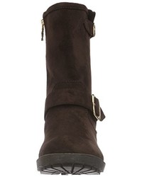 Bottes marron foncé XTI