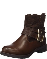 Bottes marron foncé XTI