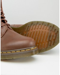 Bottes marron Dr. Martens