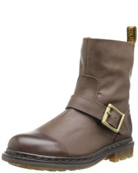 Bottes marron Dr. Martens