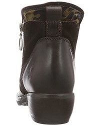 Bottes marron Fly London