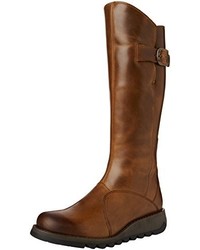 Bottes marron Fly London