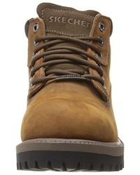 Bottes marron Skechers