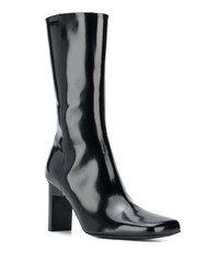 Bottes mi-mollet en cuir noires 1017 Alyx 9Sm