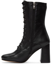 Bottes mi-mollet noires Maryam Nassir Zadeh