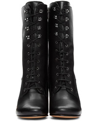 Bottes mi-mollet noires Maryam Nassir Zadeh