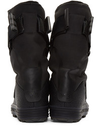 Bottes mi-mollet noires Y-3