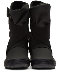 Bottes mi-mollet noires Y-3