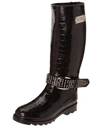 Bottes noires BE ONLY