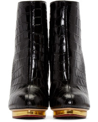 Bottes noires Charlotte Olympia