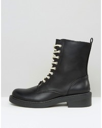 Bottes noires Pull&Bear