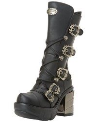 Bottes noires Demonia