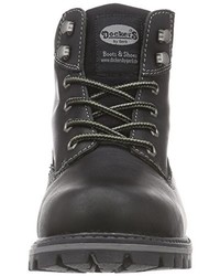 Bottes noires Dockers by Gerli