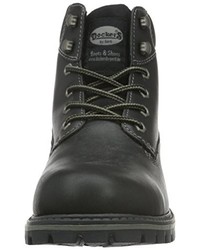 Bottes noires Dockers by Gerli