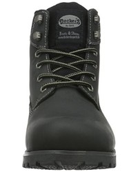 Bottes noires Dockers by Gerli