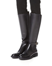 Bottes noires Salvatore Ferragamo