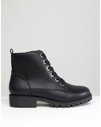 Bottes noires London Rebel