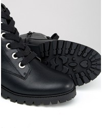 Bottes noires London Rebel