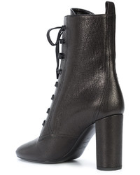 Bottes noires Saint Laurent