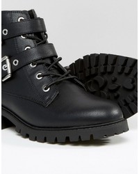 Bottes noires London Rebel