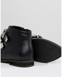 Bottes noires London Rebel