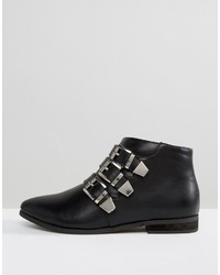 Bottes noires London Rebel