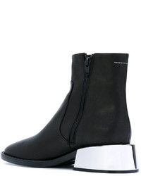 Bottes noires MM6 MAISON MARGIELA