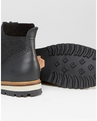 Bottes noires Lacoste