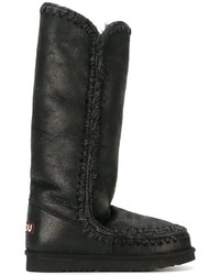 Bottes noires Mou