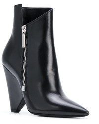 Bottes noires Saint Laurent