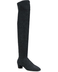 Bottes noires Giuseppe Zanotti Design