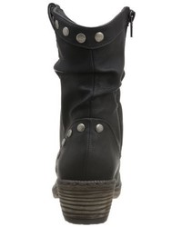 Bottes noires Rieker