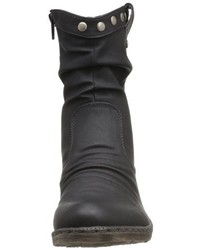 Bottes noires Rieker